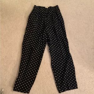 Vintage 90’s Ellen Ashley Highwaist polka dot pin up pants size sm.